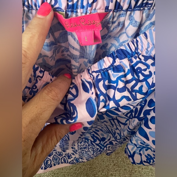 Lilly Pulitzer off the shoulder top - Picture 4 of 7